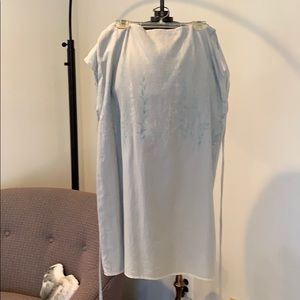 Skirt with floral design